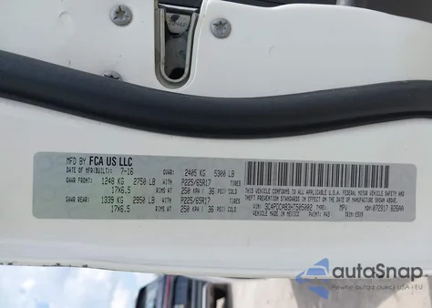 2017 Dodge Journey Se from USA, damaged, VIN 3C4PDCAB3HT505002